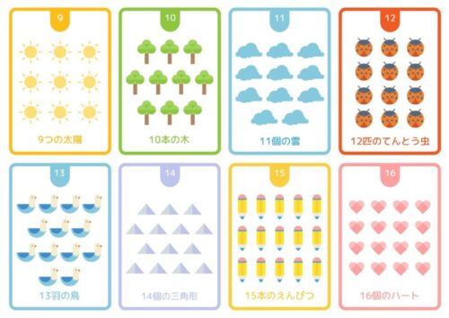 canvaで作る知育カード